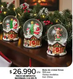 Carrefour Bola de cristal xmas oferta