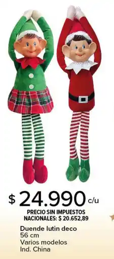 Carrefour Duende lutin deco oferta