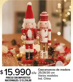 Carrefour Cascanueces de madera oferta