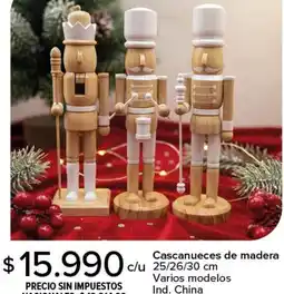 Carrefour Cascanueces de madera oferta