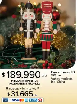 Carrefour Cascanueces 2D varios modelos oferta