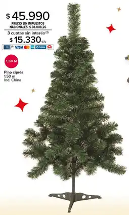 Carrefour Pino ciprés oferta