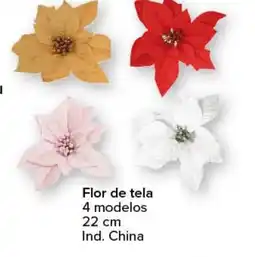 Carrefour Flor de tela 4 modelos oferta