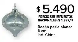 Carrefour Bocha perla blanca oferta