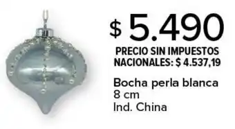 Carrefour Bocha perla blanca oferta
