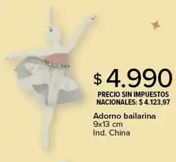Carrefour Adorno bailarina oferta