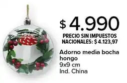 Carrefour Adorno media bocha hongo oferta