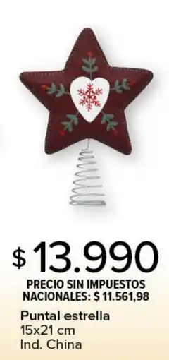 Carrefour Puntal estrella oferta