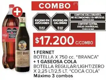 Branca 1 fernet botella
