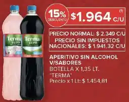 Carrefour Aperitivo sin alcohol v/sabores botella oferta