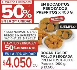 Carrefour Bocaditos de pollo rebozada prefritos oferta