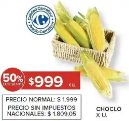 Carrefour Choclo oferta
