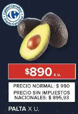 Carrefour Palta oferta