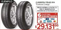 Carrefour Formula energy cubierta 175/65 r14 oferta