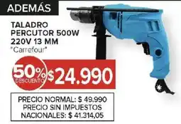 Carrefour Carrefour taladro percutor oferta
