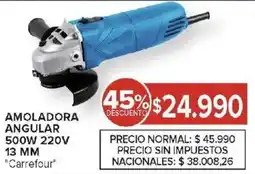 Carrefour Carrefour amoladora angular oferta