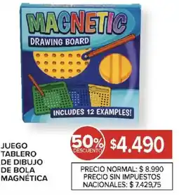 Carrefour Juego tablero de dibujo de bola magnética oferta