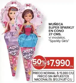 Carrefour Sparkly Girls muñeca oferta