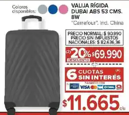 Carrefour Carrefour valija rígida dubai oferta