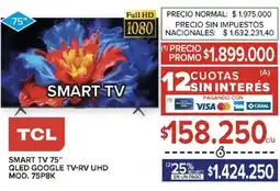 Carrefour TCL Smart TV 75" oferta