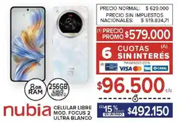 Carrefour Nubia celular libre oferta