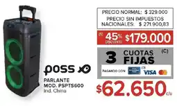 Carrefour Poss parlante oferta