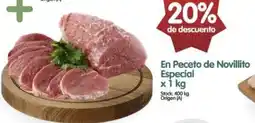 Supermercados Buenos Días novillito especial en peceto oferta