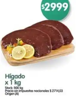 Supermercados Buenos Días Hígado oferta