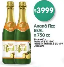 Supermercados Buenos Días Fizz real ananá oferta
