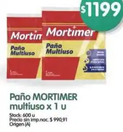 Supermercados Buenos Días Mortimer paño multiuso oferta
