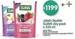 Supermercados Buenos Días Suave jabón líquido doy pack oferta