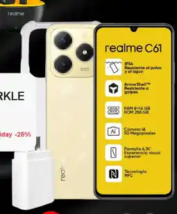 Naldo Lombardi Realme celular realme C61 sparkle oferta