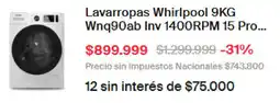 Naldo Lombardi Whirlpool lavarropas oferta