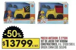 Coto Set de juego tiny kiddom constructores oferta