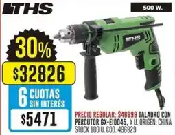 Coto Ths taladro con percutor gx-eid045 oferta