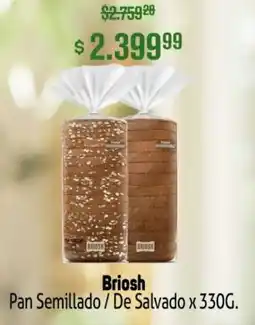 Makro Briosh pan semillado/de salvado oferta