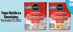 Makro La serenisima yogur batido variedad oferta