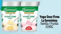 Makro La serenisima yogur desc firme vainilla/ frutilla oferta