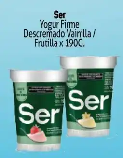 Makro Ser yogur firme descremado vainilla/ frutilla oferta