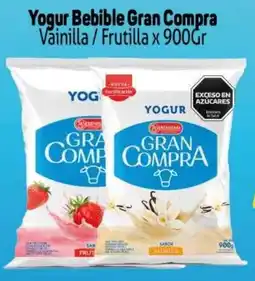 Makro Yogur bebible gran compra vainilla / frutilla oferta