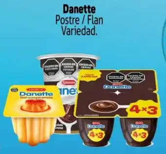 Makro Danette postre / flan variedad oferta