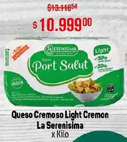 Makro La serenisima queso cremoso light cremon oferta