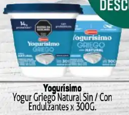 Makro Yogurísimo yogur griego natural sin/con endulzantes oferta