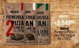 Makro Delicel premezcla pizza/ pan/pan integral pq. oferta