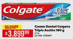 Makro Colgate crema dental triple acción oferta