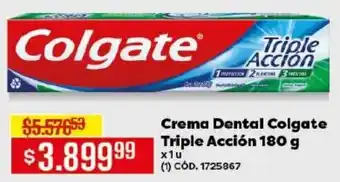 Makro Colgate crema dental triple acción oferta