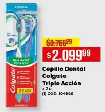 Makro Colgate cepillo dental triple acción oferta