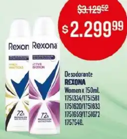 Makro Rexona desodorante women oferta