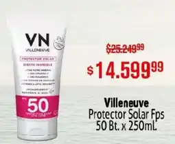 Makro Villeneuve protector solar fps 50 bt. oferta