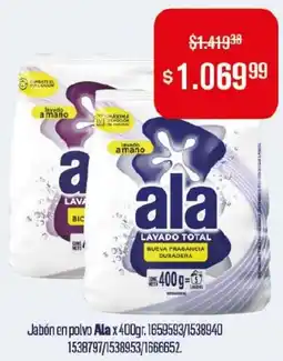 Makro Ala jabón en polvo oferta